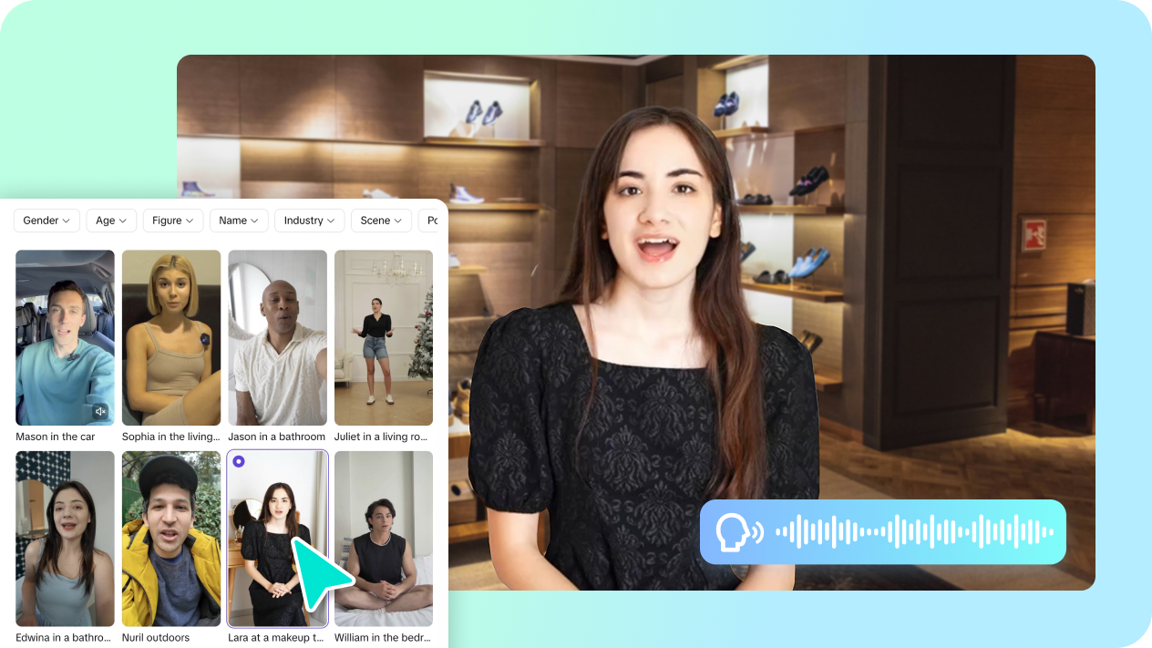 Use captivating avatars to tell your story